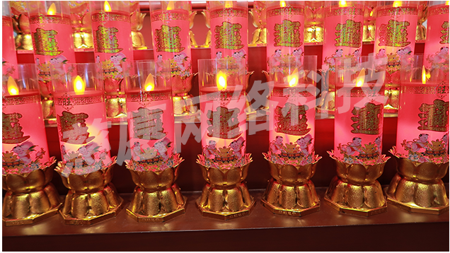 慈愿智能電子蠟燭臺：針對明火蠟燭危害，提供科學(xué)生態(tài)的智慧寺院解決方案