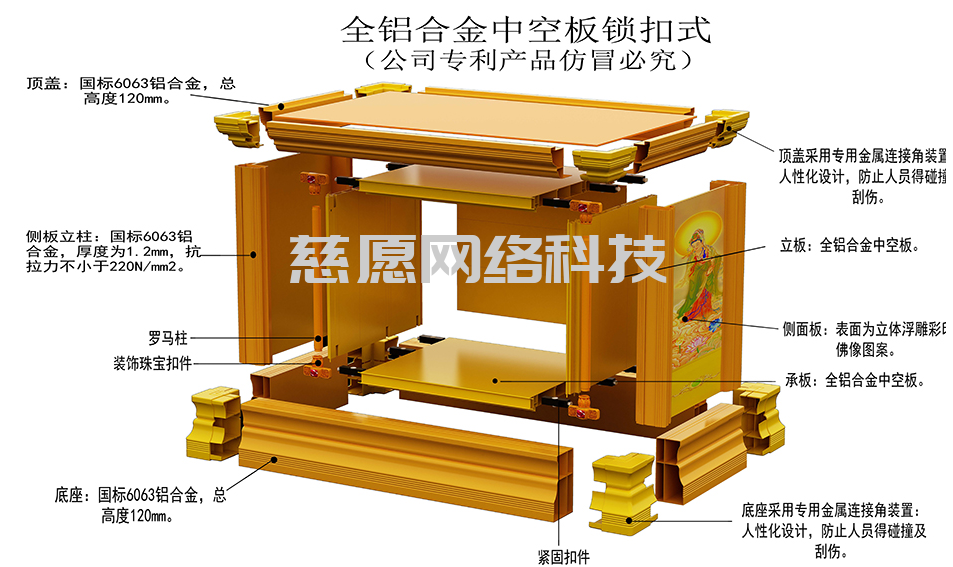 慈愿今天帶你了解為什么寺院會(huì)放智能骨灰存放架呢？